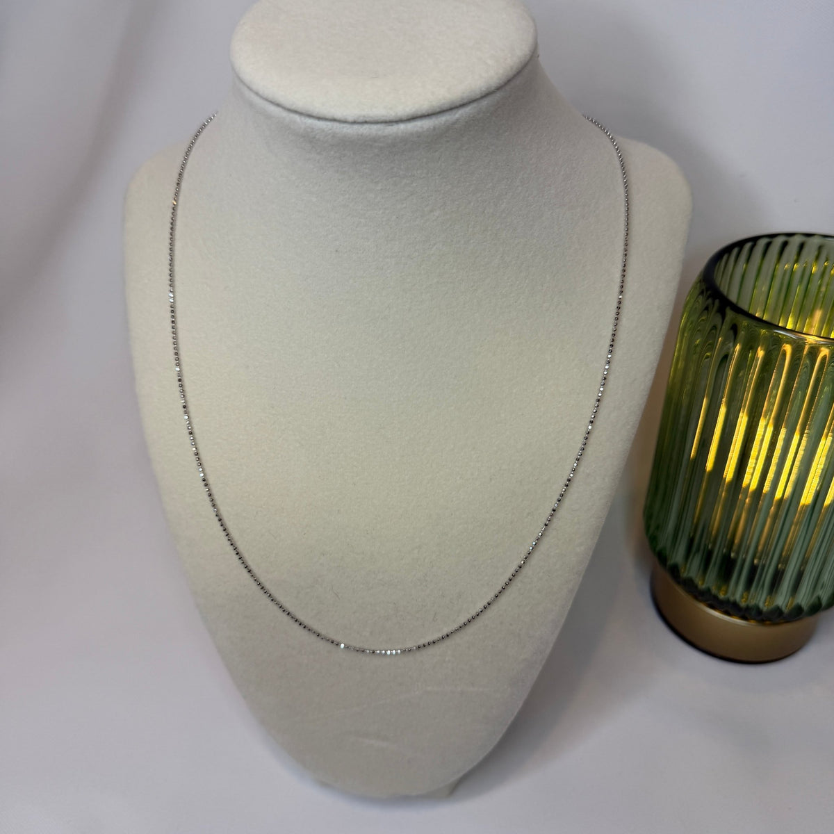 925 Silver Diamond-Cut Box Chain Necklace — Everyday Jewelry - Vale & Row