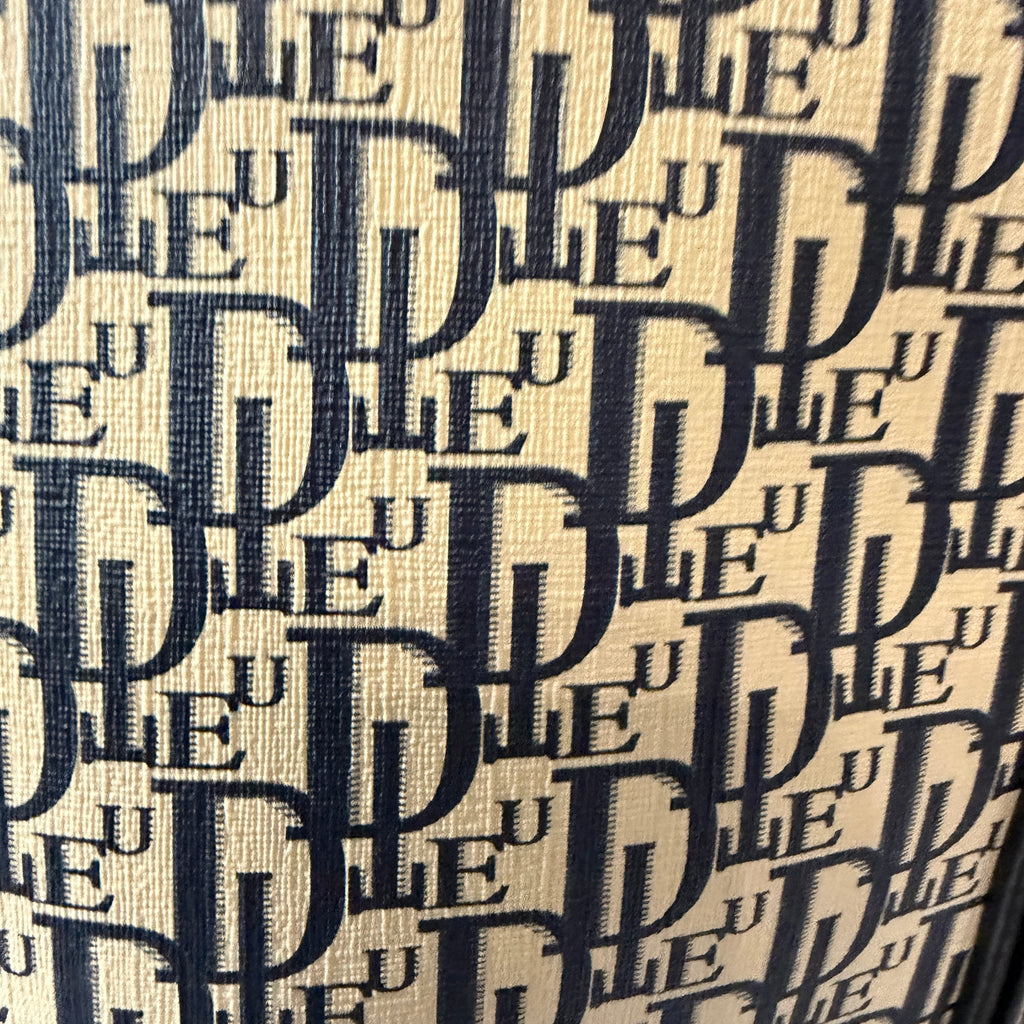 Christian Dior Vintage Trotter Romantique Large Tote — 15 x 12 Designer Handbag