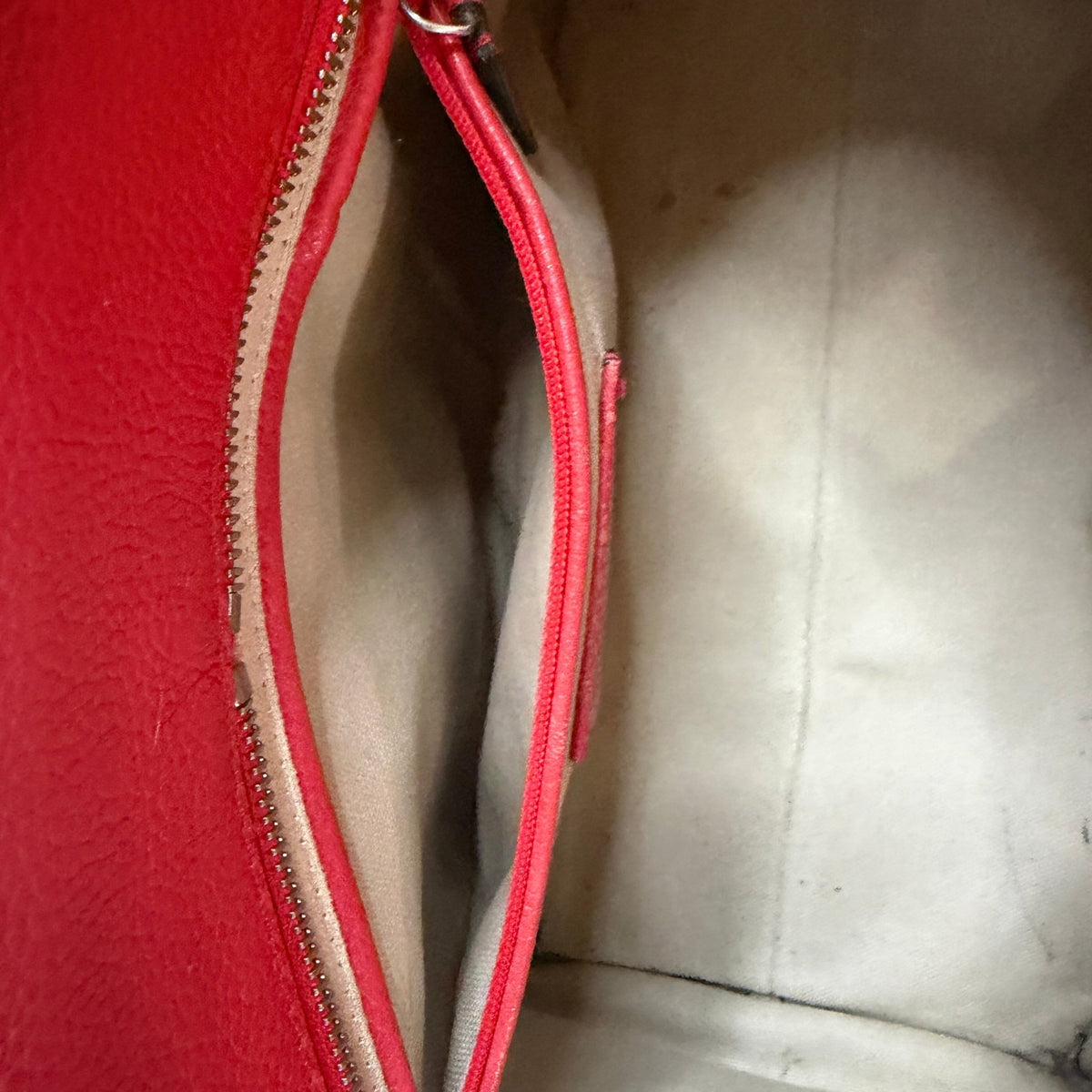 Alexander McQueen Skull Charm Top-Handle Handbag — Red/Silver - Vale & Row