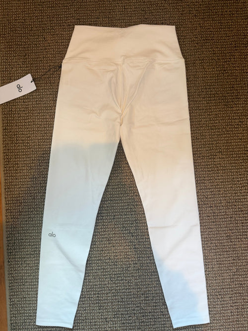 Alo Yoga 7/8 high-waist Airbrush leggings White L - Vale & Row