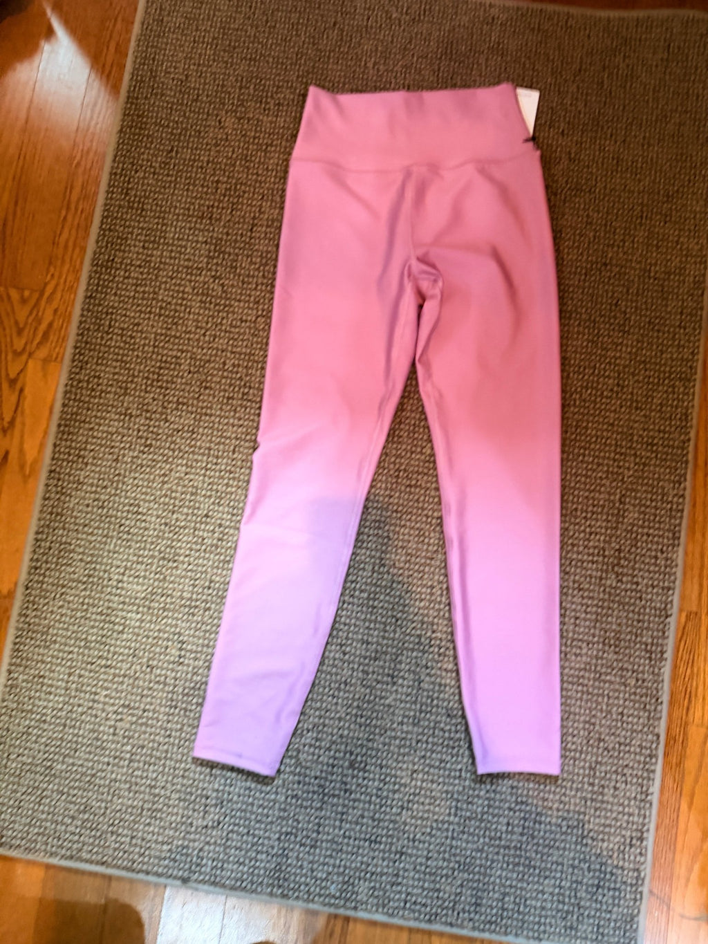 Alo Yoga 7/8 High-Waist Airlift Leggings — Pink Wild Rose, M - Vale & Row