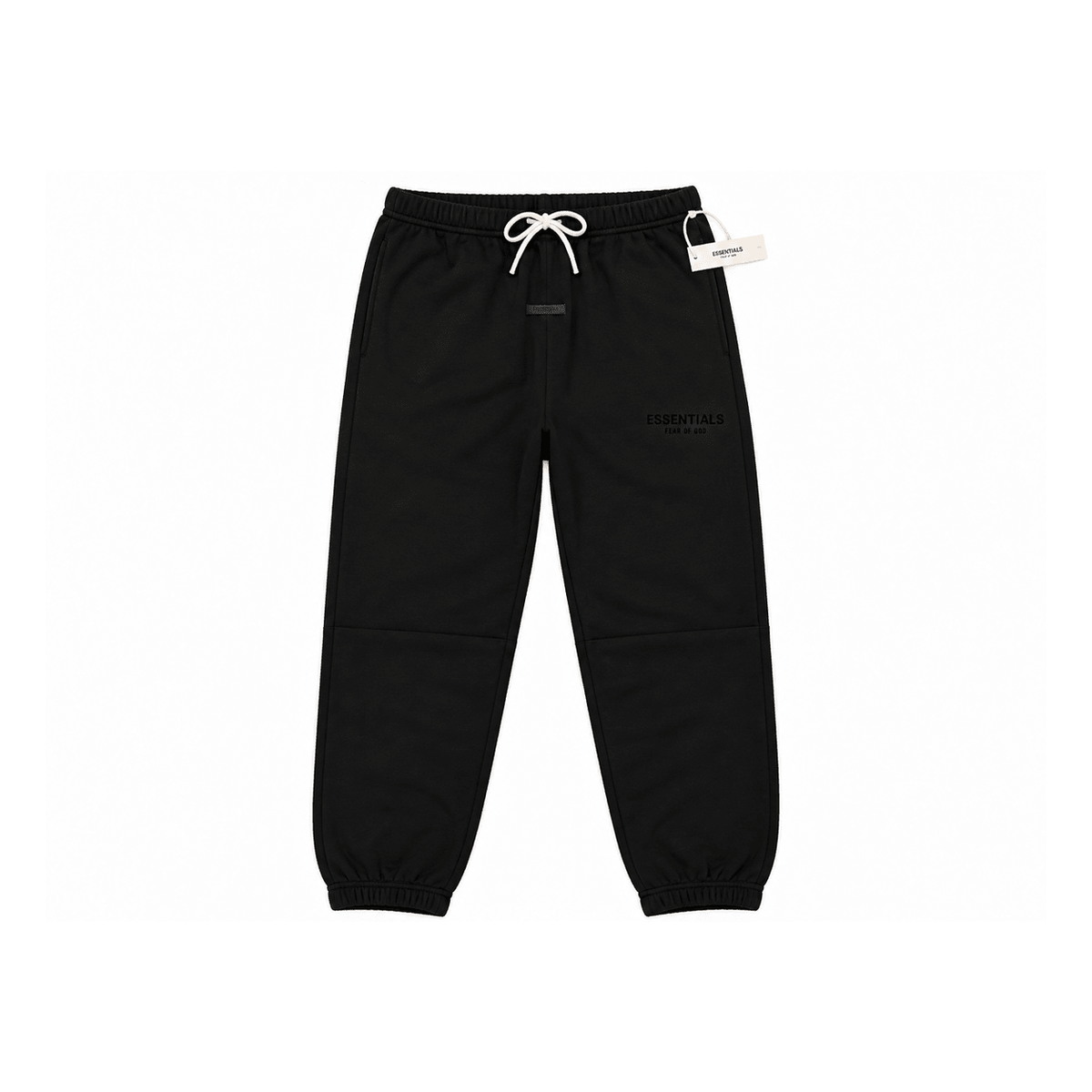 Fear of God Essentials Logo sweatpants / joggers Jet Black 2XL - Vale & Row