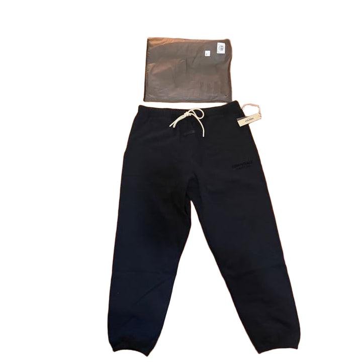 Fear of God Essentials Logo sweatpants / joggers Jet Black 2XL - Vale & Row