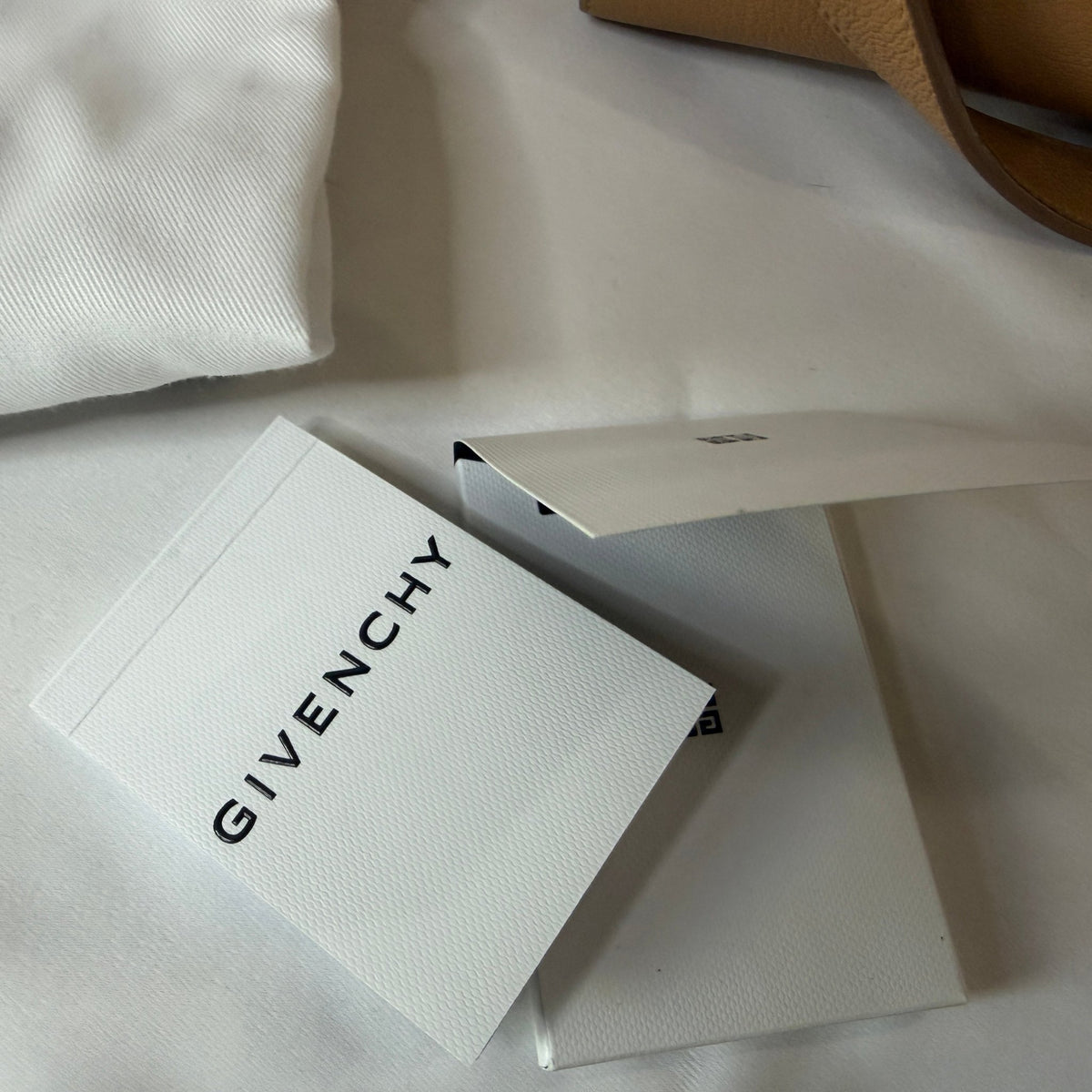 Givenchy Small Antigona Handbag — Beige/Tan, with Strap & Dust Bag - Vale & Row
