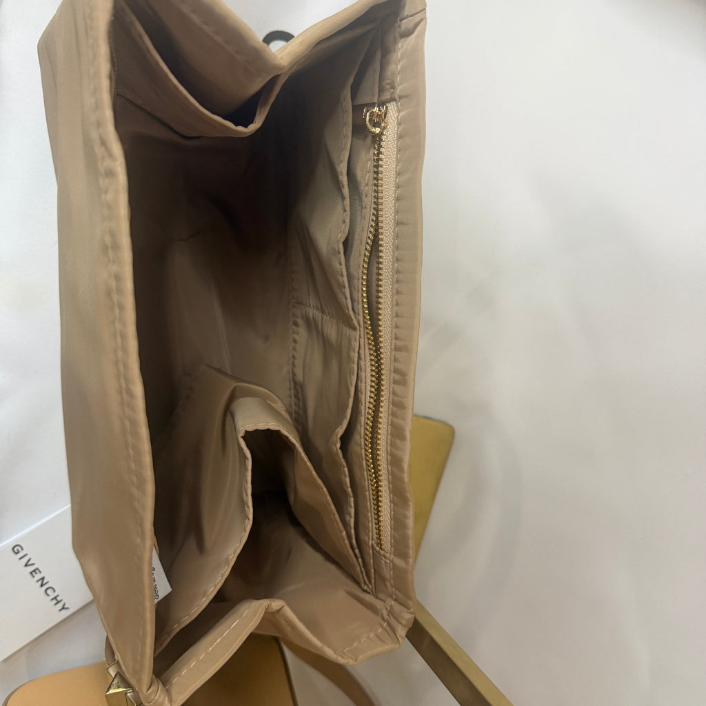 Givenchy Small Antigona Handbag — Beige/Tan, with Strap & Dust Bag - Vale & Row