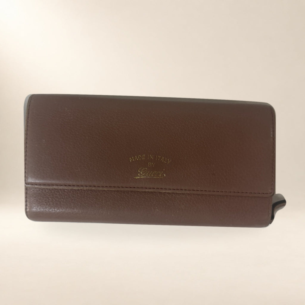 Gucci Floral-Center Wallet — Designer Leather Goods - Vale & Row