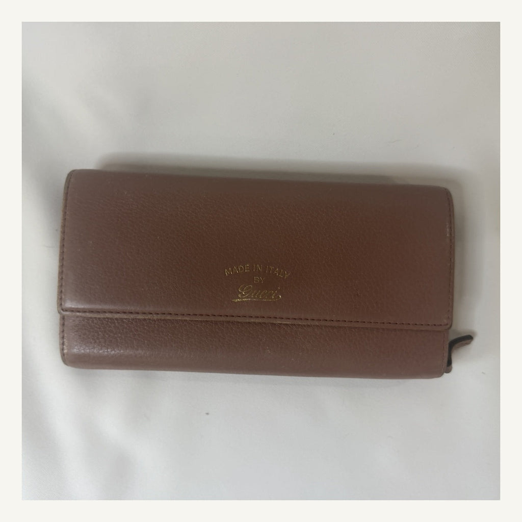 Gucci Floral-Center Wallet — Designer Leather Goods - Vale & Row