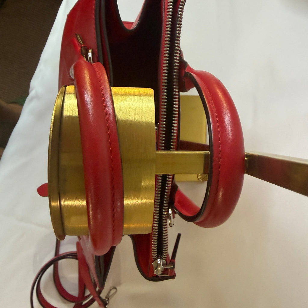 Louis Vuitton City Steamer MM handbag Red MM - Vale & Row