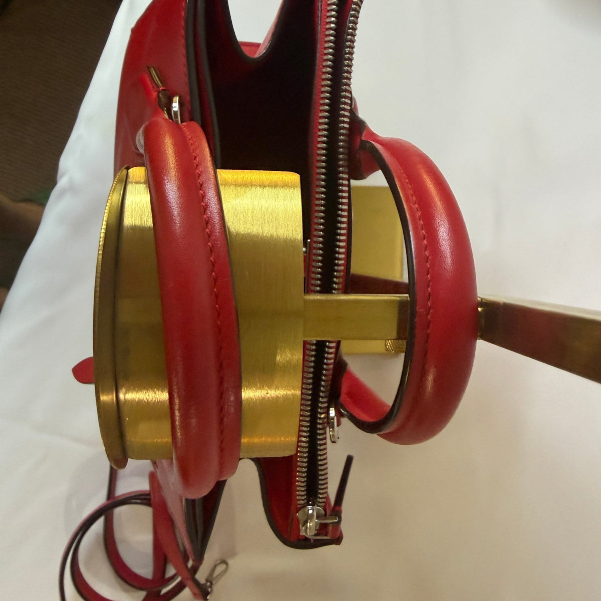 Louis Vuitton City Steamer MM handbag Red MM - Vale & Row