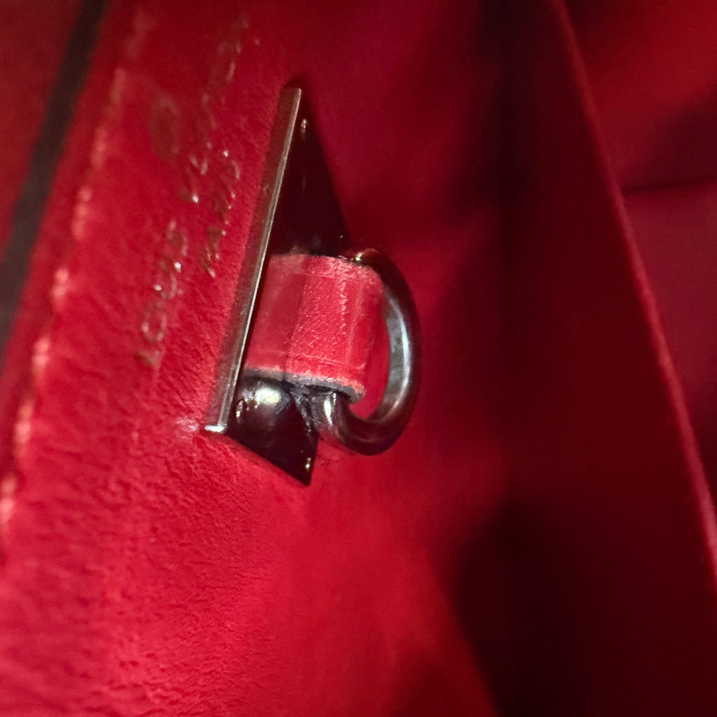 Louis Vuitton City Steamer MM handbag Red MM - Vale & Row