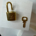 Louis Vuitton Padlock and Key Set No. 308 Gold Tone - Vale & Row
