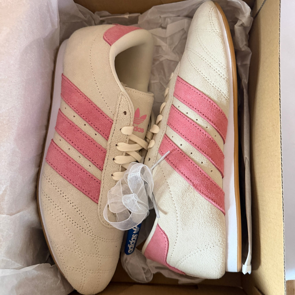 NEW Adidas Taekwondo Lace W Sneakers — Cream/Pink, Women 8 - Vale & Row