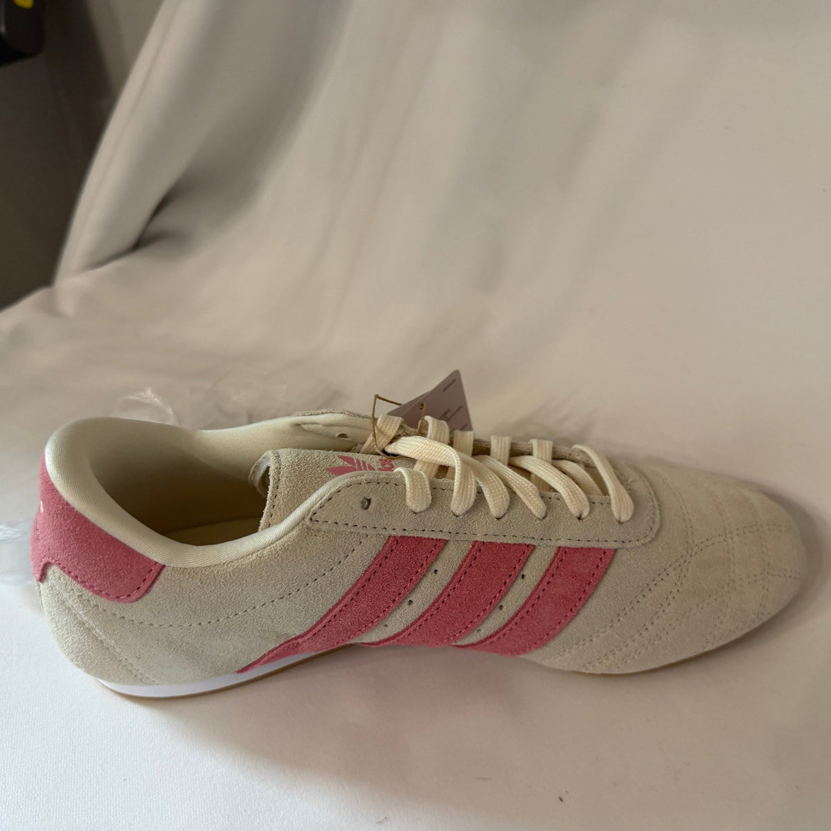 NEW Adidas Taekwondo Lace W Sneakers — Cream/Pink, Women 8 - Vale & Row
