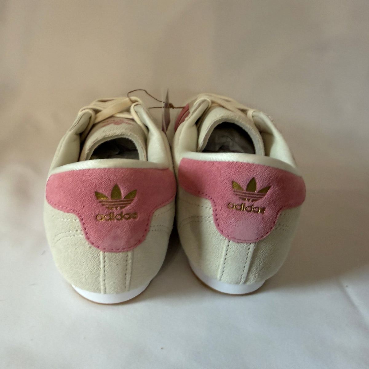 NEW Adidas Taekwondo Lace W Sneakers — Cream/Pink, Women 8 - Vale & Row