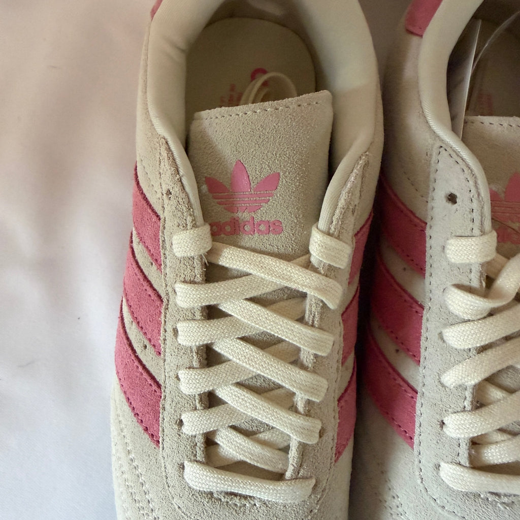 NEW Adidas Taekwondo Lace W Sneakers — Cream/Pink, Women 8 - Vale & Row