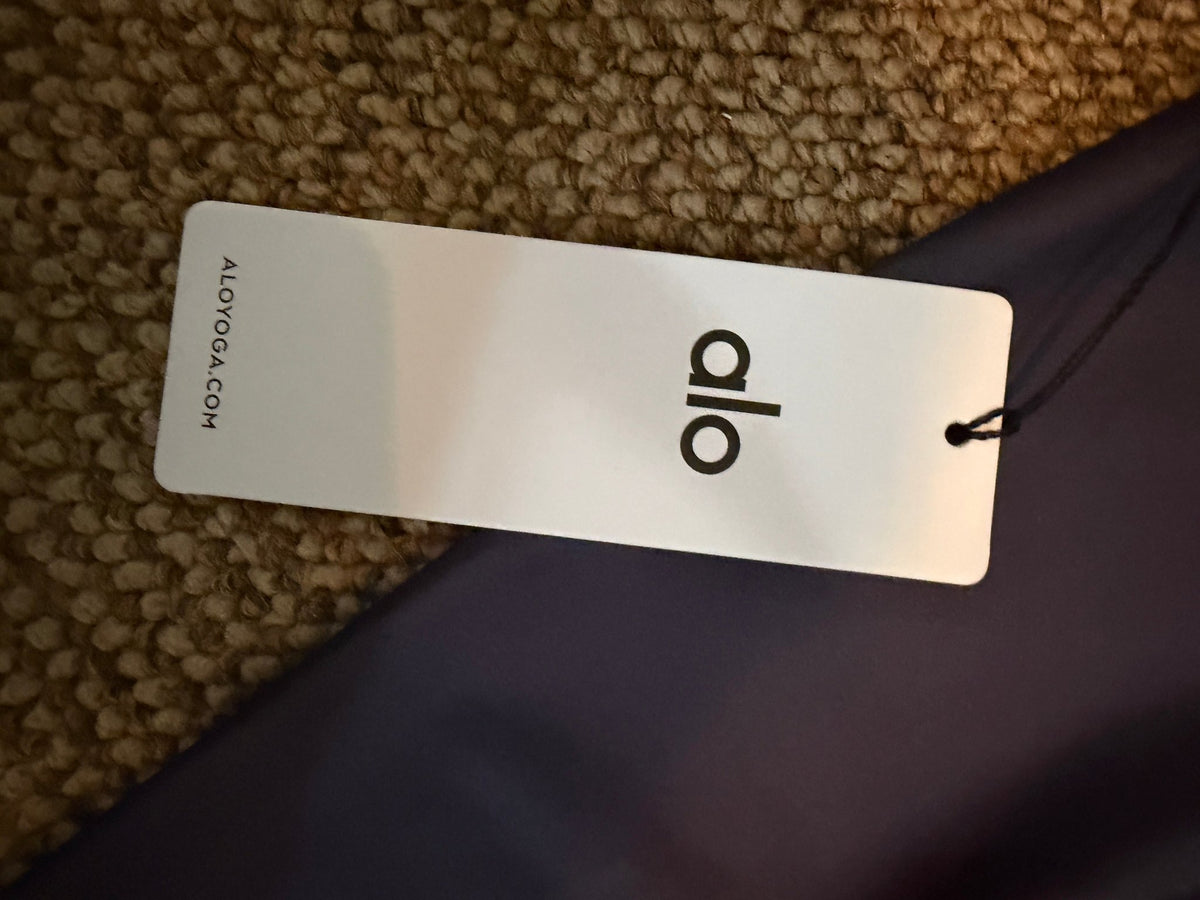 NEW Alo Yoga 7/8 high-waist Airlift leggings Navy L - Vale & Row