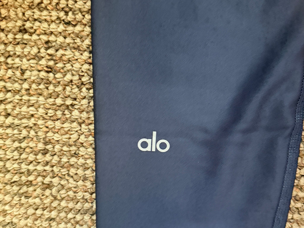 NEW Alo Yoga 7/8 high-waist Airlift leggings Navy L - Vale & Row