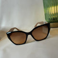 Oscar De La Renta NEW with TagsOversized Sunglasses / RX Frames — Black/Brown Gradient - Vale & Row
