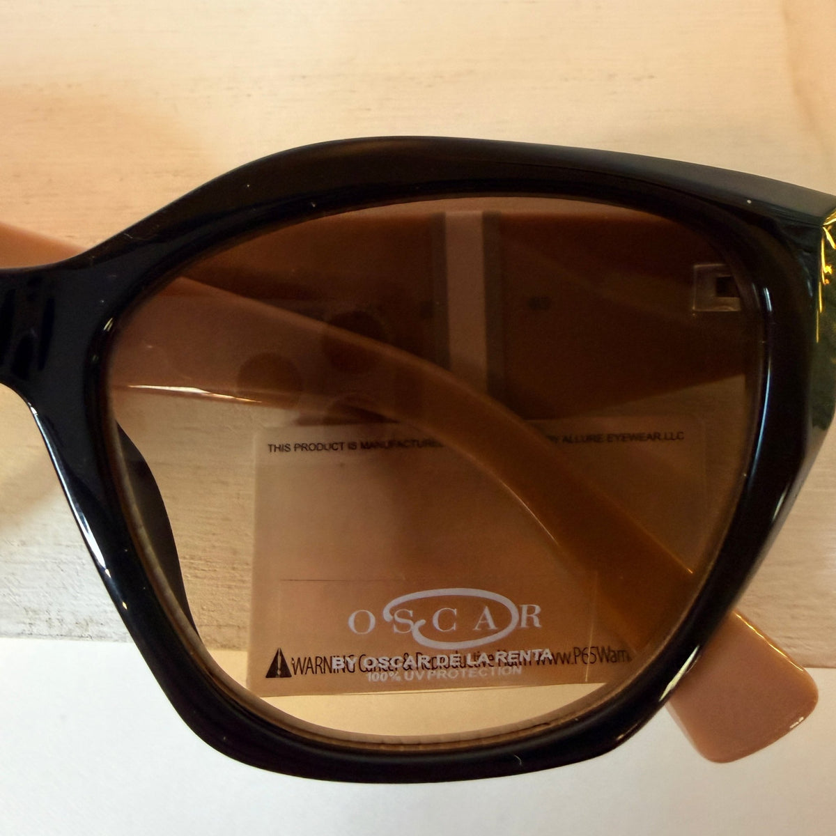 Oscar De La Renta NEW with TagsOversized Sunglasses / RX Frames — Black/Brown Gradient - Vale & Row