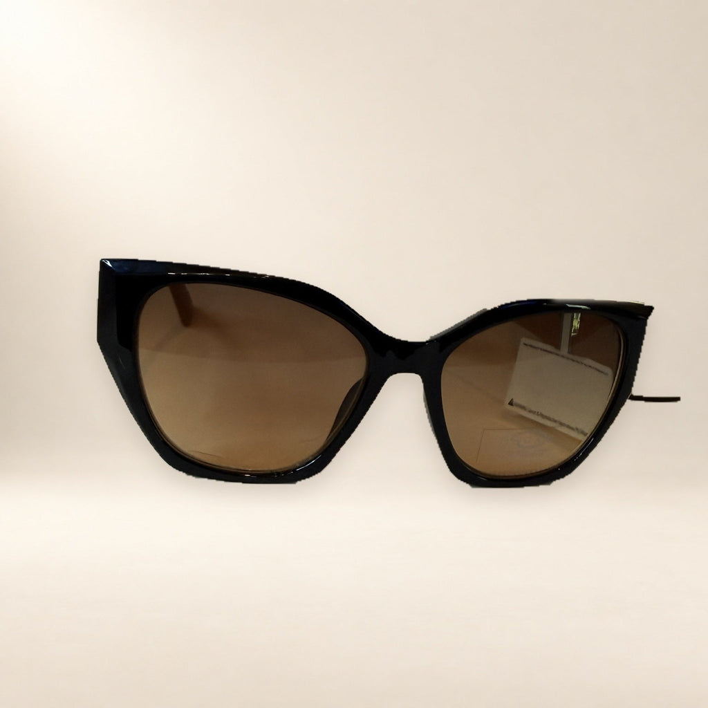 Oscar De La Renta NEW with TagsOversized Sunglasses / RX Frames — Black/Brown Gradient - Vale & Row