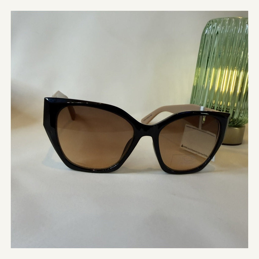 Oscar De La Renta NEW with TagsOversized Sunglasses / RX Frames — Black/Brown Gradient - Vale & Row