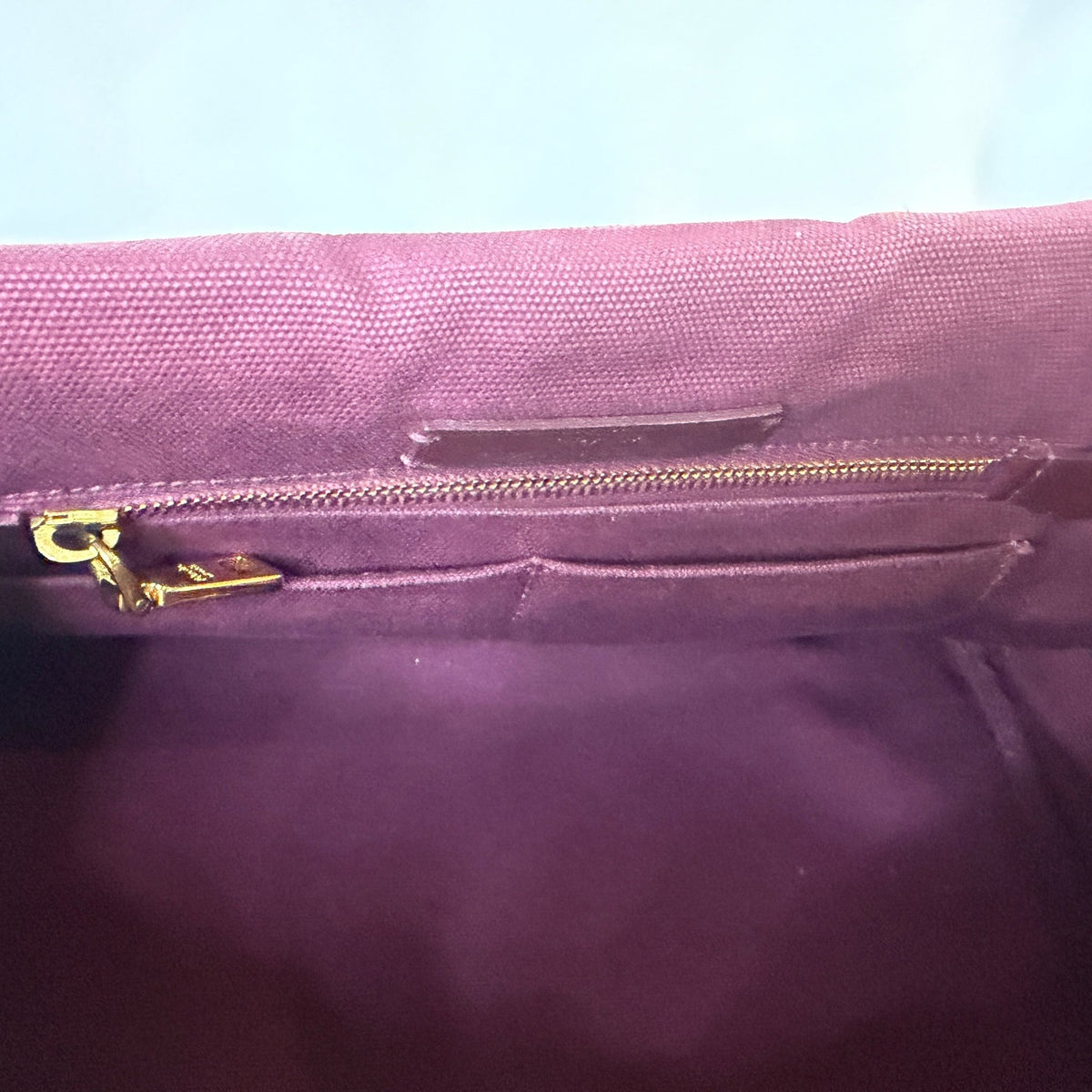 Prada Canapa Logo Canvas Bicolor Small Tote - Vale & Row