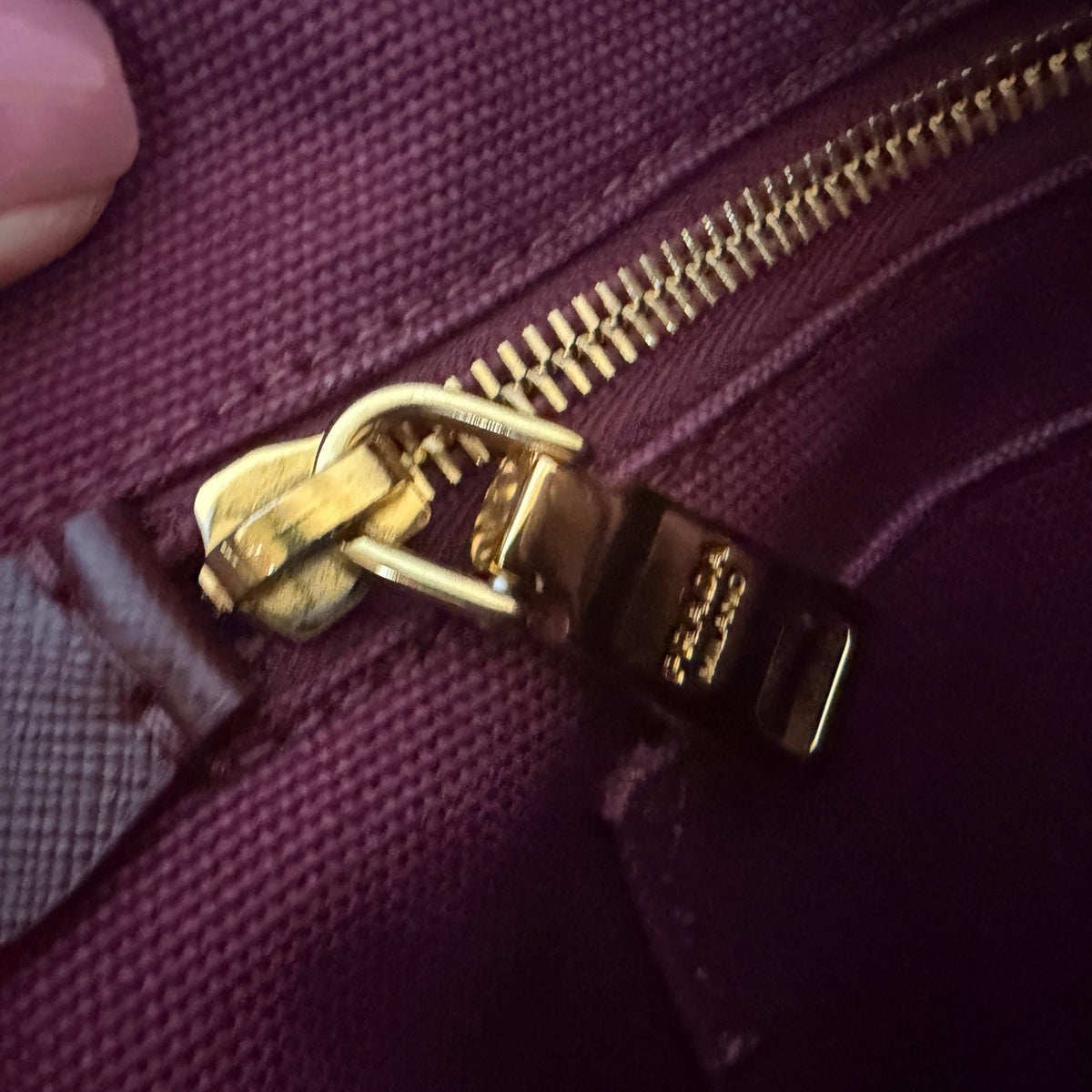 Prada Canapa Logo Canvas Bicolor Small Tote - Vale & Row