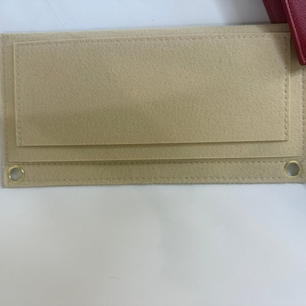 Women's Saint Laurent YSL Belle de Jour Leather Clutch with chain and interior protector - Vale & Row